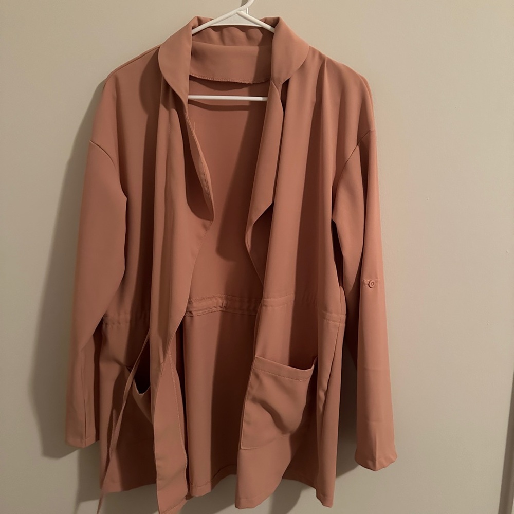Pink blazer Shein